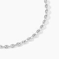 Bijoux sur Grenoble : Histoire d'Or Collier Carrus Argent Blanc