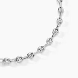 Histoire d'Or Collier Carrus Argent Blanc
