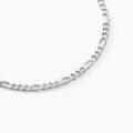 Histoire d'Or Chaine Vivian Argent Blanc