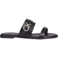 Chaussons / Pantoufles sur Grenoble : Chaussons Calvin Klein Jeans almond slide