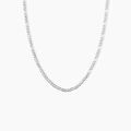 Bijoux sur Grenoble : Histoire d'Or Collie Maille Vivian Argent Blanc