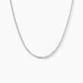 Bijoux sur Grenoble : Histoire d'Or Collier Maille Argent Claudine