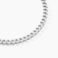 Bijoux sur Grenoble : Histoire d'Or Collier Maille Santino Argent Blanc