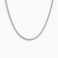Bijoux sur Grenoble : Histoire d'Or Collier Casper Argent Blanc