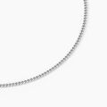 Bijoux sur Grenoble : Histoire d'Or Collier Casper Argent Blanc