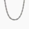 Bijoux sur Grenoble : Histoire d'Or Collier Anaiz Argent Bicolore