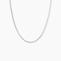 Bijoux sur Grenoble : Histoire d'Or Collier Iroise Argent Blanc