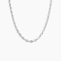 Bijoux sur Grenoble : Histoire d'Or Collier Carrus Argent Blanc