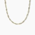 Bijoux sur Grenoble : Histoire d'Or Collier Anaiz Argent Bicolore