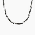 Histoire d'Or Collier Ehud Argent Bicolore
