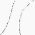 Histoire d'Or Collier Maille Nuncio Argent Blanc