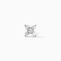 Histoire d'Or Piercing D'oreille Unitaire Argent Galihya Oxydes De Zirconium