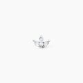Bijoux sur Grenoble : Histoire d'Or Piercing D'oreille Unitaire Argent P&egrave;re Oxyde De Zirconium