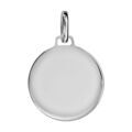 Pendentifs sur Artemare : Pendentif en argent m&eacute;daille &agrave; graver grand mod&egrave;le - plaque prestige