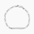 Bijoux sur Grenoble : Histoire d'Or Bracelet Identit&eacute; Argent Blanc Vila
