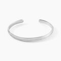 Bijoux sur Grenoble : Histoire d'Or Bracelet Jonc Pulse Argent Blanc