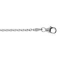 Chaine sur Artemare : Cha&icirc;ne de cheville en argent maille for&ccedil;at - longueur 24cm + 2cm de rallonge