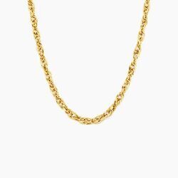 Histoire d'Or Chaine Lady Code Acier Jaune