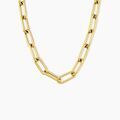 Histoire d'Or Collier Maille Urban Line Acier Dor&eacute;
