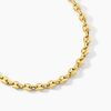 Histoire d'Or Collier Maille Acier Dor&eacute; Cadia