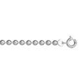 Chaine sur Artemare : Bracelet en argent cha&icirc;ne maille boules largeur 3mm et longueur 18cm