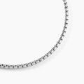 Bijoux sur Grenoble : Histoire d'Or Chaine Emrick Acier Blanc