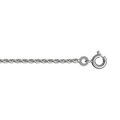 Bracelet en argent cha&icirc;ne maille corde largeur 2mm et longueur 18cm Artemare