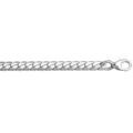 Bracelet en argent cha&icirc;ne maille serpent largeur 4mm et longueur 18cm