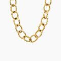 Histoire d'Or Chaine Doria Acier Jaune