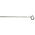 Chaine sur Artemare : Cha&icirc;ne en argent maille tube de 1,2mm - longueur 45cm