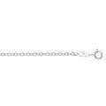 Chaine sur Artemare : Cha&icirc;ne en argent maille for&ccedil;at largeur 2.7mm et longueur 55cm