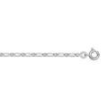 Chaine sur Artemare : Bracelet en argent cha&icirc;ne maille figaro 1+1 largeur 2mm et longueur 18cm