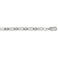 Chaine sur Artemare : Cha&icirc;ne en argent mailles 1+1 largeur 3mm et longueur 45cm