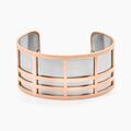 Bijoux sur Grenoble : Imagine Bracelet Jonc Andria Acier Rose