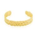 Bijoux sur Grenoble : Bracelet Jonc Imagine Florette Acier Jaune