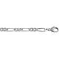 Chaine sur Artemare : Bracelet en argent cha&icirc;ne maille figaro 1+2 largeur 4mm et longueur 18cm