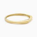 Bijoux sur Grenoble : Histoire d'Or Bracelet Jonc Minya Acier Jaune