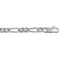 Chaine sur Artemare : Cha&icirc;ne en argent mailles 1+2 largeur 6mm et longueur 55cm