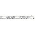 Chaine sur Artemare : Cha&icirc;ne en argent mailles 1+3 largeur 6mm et longueur 55cm