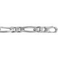 Chaine sur Artemare : Bracelet en argent cha&icirc;ne maille figaro 1+2 largeur 8mm et longueur 21cm