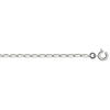 Bracelet en argent cha&icirc;ne maille cheval largeur 1,8mm et longueur 18cm
