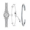 Coffret De Montre Michael Kors Micro Lexington Argent&eacute;