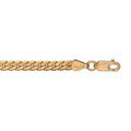 Bracelet en plaqu&eacute; or maille serpent largeur 4mm et longueur 19cm Artemare