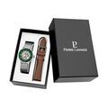 Bijoux sur Grenoble : Coffret De Montre Pierre Lannier Automatique 42 Vert