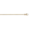 Cha&icirc;ne en plaqu&eacute; or maille serr&eacute;e largeur 1,5mm et longueur 50cm Artemare