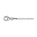 Bracelets sur Artemare : Bracelet en argent maillons en forme de cylindres - longueur 18cm