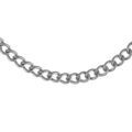 Colliers sur Artemare : Cha&icirc;ne en acier maille gourmette - largeur 4mm et longueur 50cm