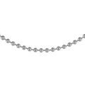 Cha&icirc;ne en acier maille boules largeur 2 mm et longueur 50cm