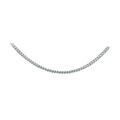 Colliers sur Artemare : Cha&icirc;ne en acier maille gourmette - largeur 4mm et longueur 55cm