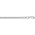 Chaine sur Artemare : Cha&icirc;ne en argent maille corde longueur 70 cm